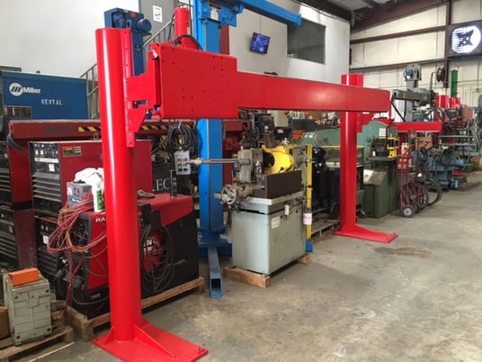 Jetline, 10' side beam w/option to be rigged out w/full Lincoln welding package - Image 1
