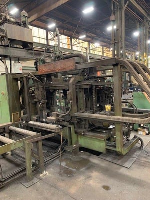 Peddinghaus #TDK-1000/3CHD, 1 spindle, 4-Axis control/servo drive beam drilling system - Image 2