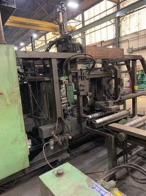 Peddinghaus #TDK-1000/3CHD, 1 spindle, 4-Axis control/servo drive beam drilling system - Image 4