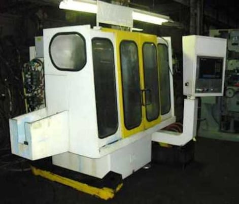 Samputensili #SU-SM2TA, gear chamfering machine, AB Panelview 1000 Control, 1996 - Image 2