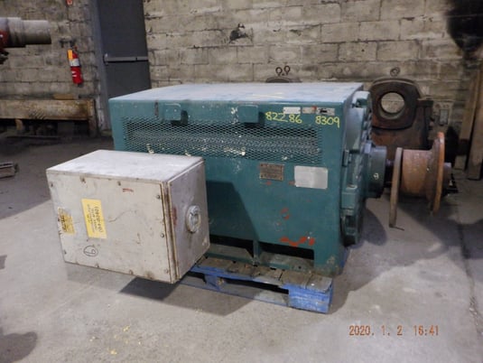 400 HP 720 RPM General Electric, Frame 8309S, Drip-Proof Ball Bearing, 2300 Volts - Image 4