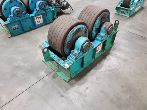 150 Ton, Ransome Micarta #150PRM, tank turning rolls, 300000 lb.,750 Tons weight capacity for set,  8"32" - Image 7