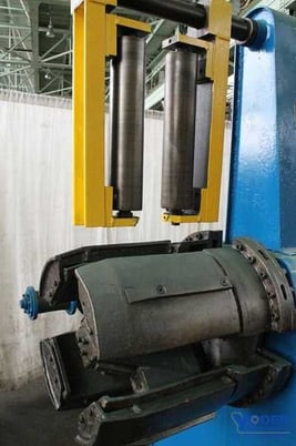 Loopco, uncoiler with Vickers hyraulic pump, (4) 18" mandrels w/guide rollers, #51773 - Image 2