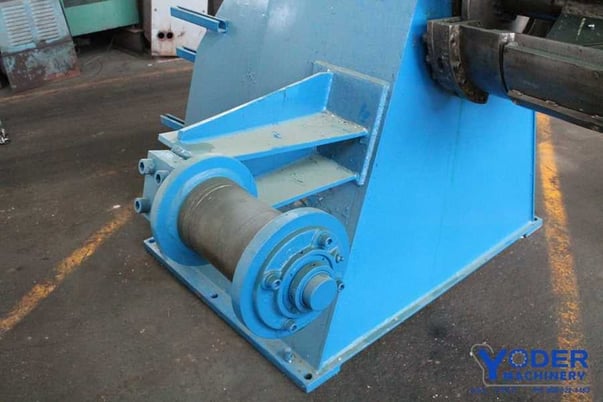 Loopco, uncoiler with Vickers hyraulic pump, (4) 18" mandrels w/guide rollers, #51773 - Image 7