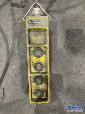 .5 Ton, Yale #REL1/2-25RG15S1, 1000 lb., chain type, power trolley, #68958 - Image 7