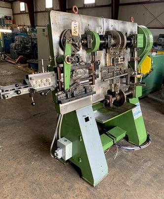 OMCG #250, wire forming machine,.197" dia.,.787" strip width, 10" standard feed length, 1994' - Image 1