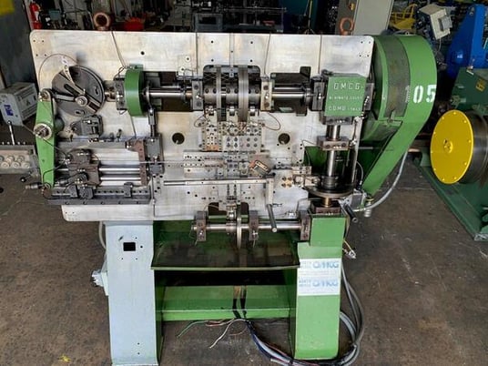 OMCG #250, wire forming machine,.197" dia.,.787" strip width, 10" standard feed length, 1994' - Image 2