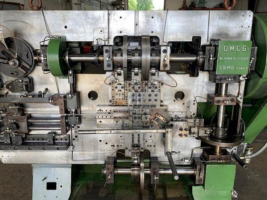 OMCG #250, wire forming machine,.197" dia.,.787" strip width, 10" standard feed length, 1994' - Image 4