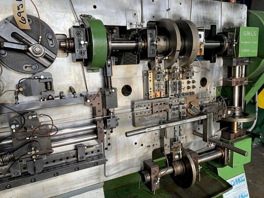 OMCG #250, wire forming machine,.197" dia.,.787" strip width, 10" standard feed length, 1994' - Image 5