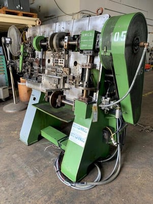 OMCG #250, wire forming machine,.197" dia.,.787" strip width, 10" standard feed length, 1994' - Image 7