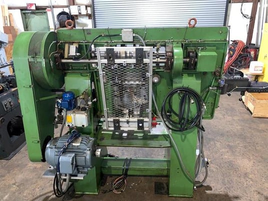 OMCG #250, wire forming machine,.197" dia.,.787" strip width, 10" standard feed length, 1994' - Image 8