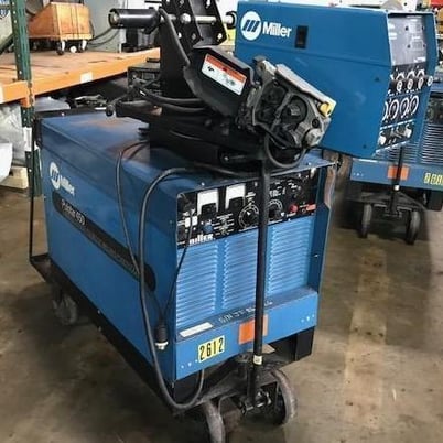 Miller #Pulstar-450, 450 amp constant potential DC mig welder, s/n JFf862826 - Image 2