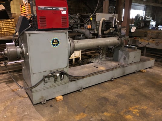 48" Jetline, welding lathe / circumferential welder, Miller welding power source, Tag #16215 - Image 2