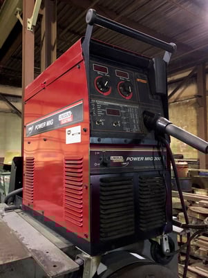 48" Jetline, welding lathe / circumferential welder, Miller welding power source, Tag #16215 - Image 3