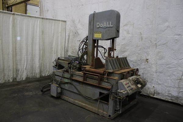 20" x 20" DoAll #TF-2020, vertical band saw, #73935 - Image 1