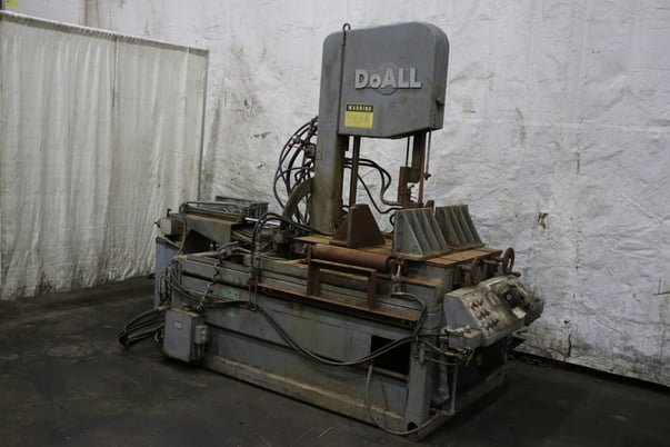 20" x 20" DoAll #TF-2020, vertical band saw, #73935 - Image 6