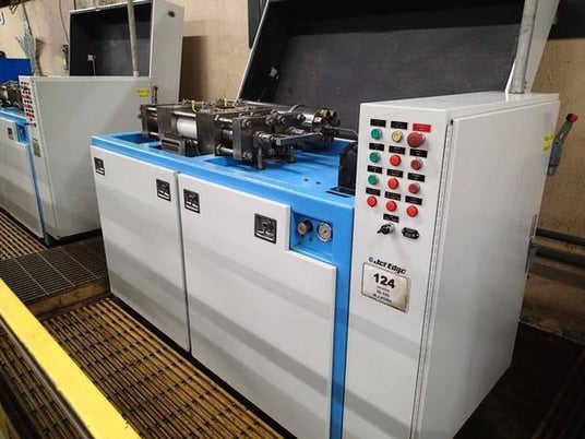 Wardjet #RX-3013, 4-head, waterjet cutting system, 100 HP, 60000 psi, 30' x 13' area, 2009 - Image 2