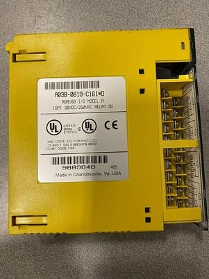 Fanuc #103B-0819-C161 #D, I/O module, #104404 - Image 4