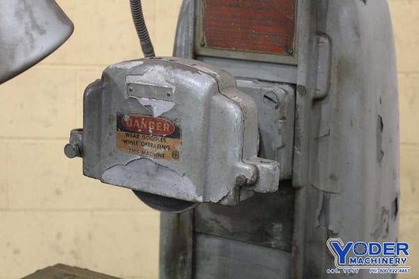 6" x 18" Brown & Sharpe #2, surface grinder, manual magnetic chuck, 1 HP, #71925 - Image 7