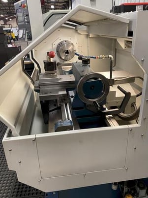 17" x 39" Romi #C420, CNC teach engine lathe, 2013, #14423 - Image 7