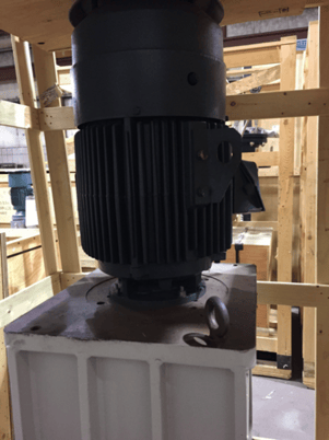 45 GPM @ 417' TDH, United - CPC #VP-CX, type OH4, size S2x3x13, 25 HP Baldor motor - Image 2