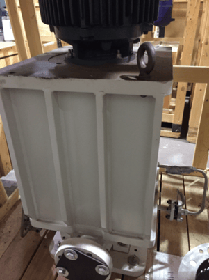 45 GPM @ 417' TDH, United - CPC #VP-CX, type OH4, size S2x3x13, 25 HP Baldor motor - Image 3