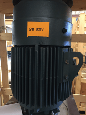 45 GPM @ 417' TDH, United - CPC #VP-CX, type OH4, size S2x3x13, 25 HP Baldor motor - Image 8