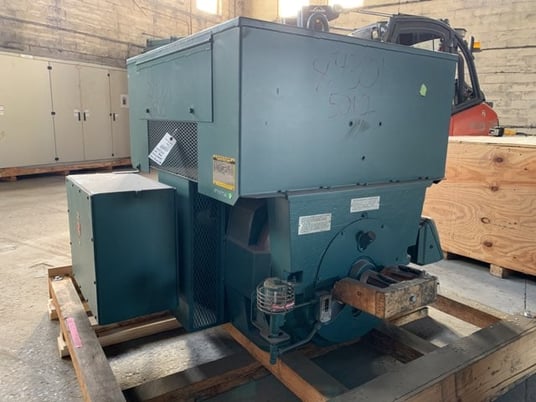 500 HP 3600 RPM Baldor Reliance, Frame 5010S, WPIISB, 4160 Volts, New Surplus - Image 1