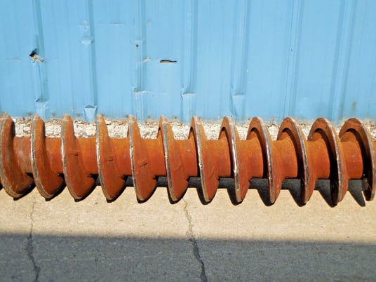 Holo-Flite ash cooler screw, 19' 3" L x 16" W, refurbished, 1991 - Image 7