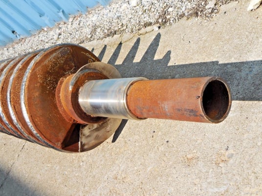 Holo-Flite ash cooler screw, 19' 3" L x 16" W, refurbished, 1991 - Image 9