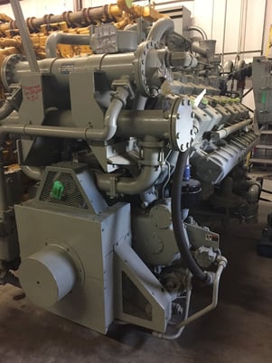 1480 HP @ 1200 RPM Waukesha #L7042GL, Natural gas Engine, 10.5:1 ratio, 12 cylinder, S/N C-13947/1 - Image 1