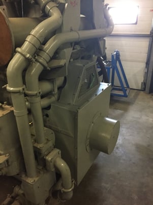 1480 HP @ 1200 RPM Waukesha #L7042GL, Natural gas Engine, 10.5:1 ratio, 12 cylinder, S/N C-13947/1 - Image 5