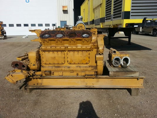 625 HP @ 1225 RPM, Caterpillar #379A Core, Natural Gas Engine - Image 4