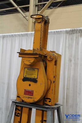 20000 lb. C & F, motorized coil lifter, 10 ton, 10"-36" coil width, 20" coil height, #61534 - Image 2