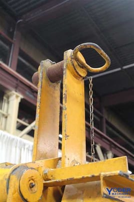 20000 lb. C & F, motorized coil lifter, 10 ton, 10"-36" coil width, 20" coil height, #61534 - Image 3