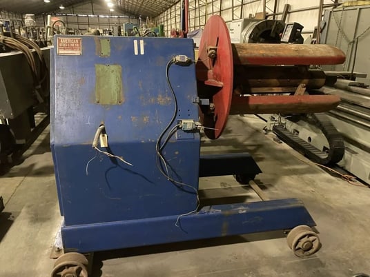 12 Stand, American Steeline, rollformer, Airam cutoff press, 6000 lb.decoiler, tooling - Image 2
