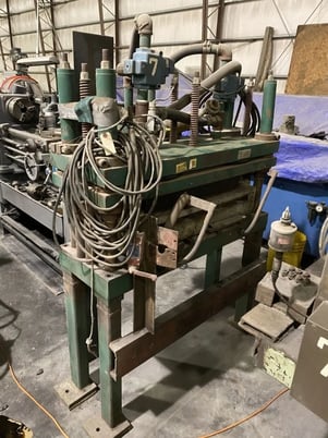 12 Stand, American Steeline, rollformer, Airam cutoff press, 6000 lb.decoiler, tooling - Image 6