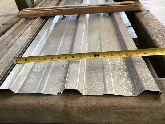 12 Stand, American Steeline, rollformer, Airam cutoff press, 6000 lb.decoiler, tooling - Image 8