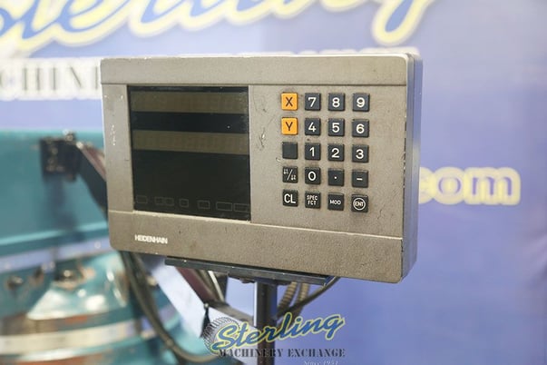 ATrump #K3VL, vertical miller, 10" x50" table, 3 HP, 38.5" X, 15.75" Y, 16" Z, #A6551 - Image 2