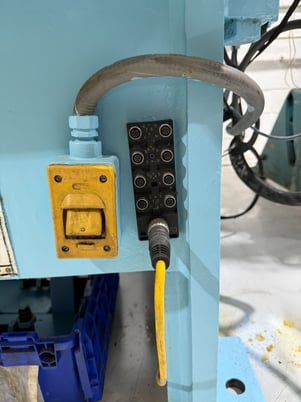 88 Ton, Niagara #BN-80-OBS, 6" stroke, 19" Shut Height, 36" x 24" bed, 4.5" adjust., 40-75 SPM, 1993 - Image 8