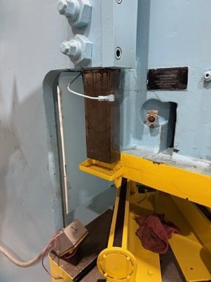 88 Ton, Niagara #BN-80-OBS, 6" stroke, 19" Shut Height, 36" x 24" bed, 4.5" adjust., 40-75 SPM, 1993 - Image 10