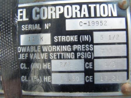 11" Bore, Ariel, Compressor Cylinder, Jgk, Jgk, 700 Psi - Image 3