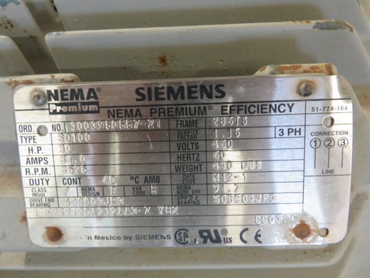 91 GPM @ 500' TDH, Sulzer #MBN25-180/03, multistage ring section pump, 2012 - Image 2