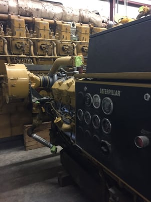 1200 RPM, Caterpillar #G3516TA, 480V, Natural Gas exchange engine - Image 3