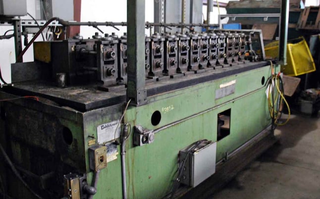 14 Stand, Dahlstrom #350120B, rollformer, 1" spindle diameter, 8" roll space, 6-1/2" horizontal center, S/N - Image 3