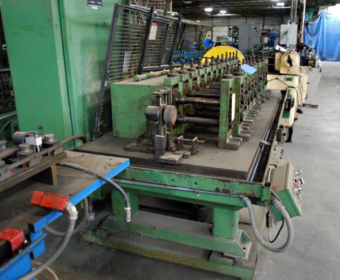 12 Stand, Contour #151208-SR, rollformer, 1-1/2" spindle diameter, 8" roll space, 12" horizontal center - Image 5