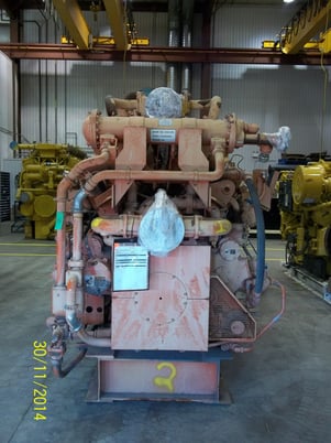 820 KW Waukesha #L5790GL, Nat Gas generator set, core, Enginators - Image 3