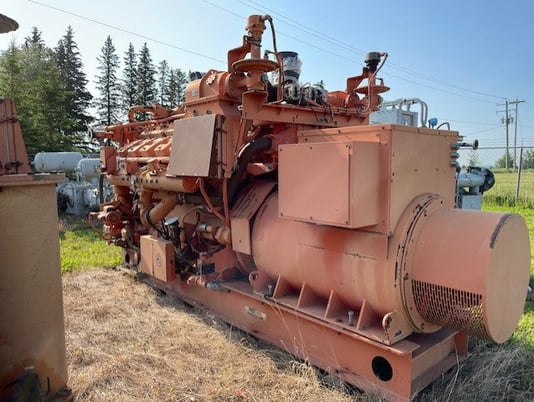820 KW Waukesha #L5790GL, Nat Gas generator set, core, Enginators - Image 10