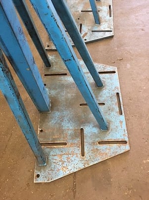 43" x 26" x 85" 90 Degree Angle Plate, (4 available) - Image 2