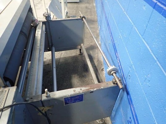 Rosenthal #WA-S-4-U, Wrap O Matic sheeter, 48" wide, razor slitting bar - Image 3